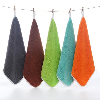 China Hot Selling Factory Child Safe Cheap Price 80%Polyester Microfiber Custom Soft Towel for sale