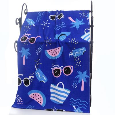 China OEM Child Safe Luxury Microfiber Wall Hanging Picnic Blanket Beach Gifts Beach Towel for sale