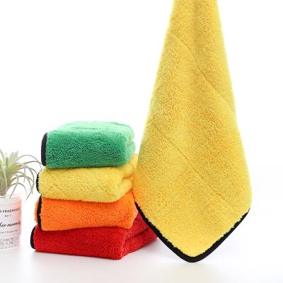 China Child Safe Towel Supplier Machine Soft Cleaning Towel With Two Faces for sale