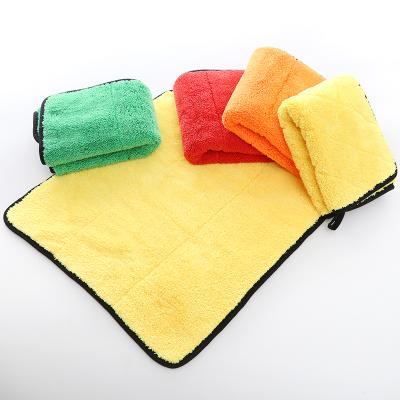 China Viable Coral Strong Absorbent Fleece Cloth Detailing Towel Safe For Water Children for sale