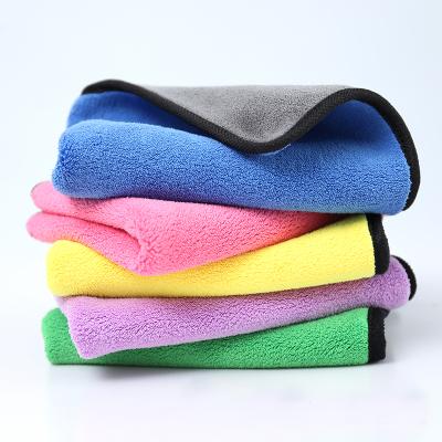 China Polyester Cloth 80 Polyester 20 Polyamide Microfiber Child Safe Towel for sale