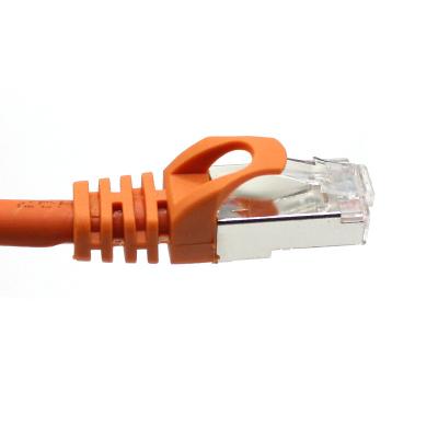 China Cat6a Network Patch Cord Cable 24AWG 26AWG SFTP RJ45 RJ11 Network Patch Cord CAT6A PATCH CORD for sale