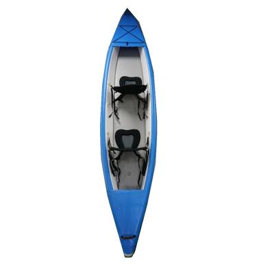 China High Quality Customized Color Double Layer Drop Stitch Sea Fishing Boat Adult Kayak for sale