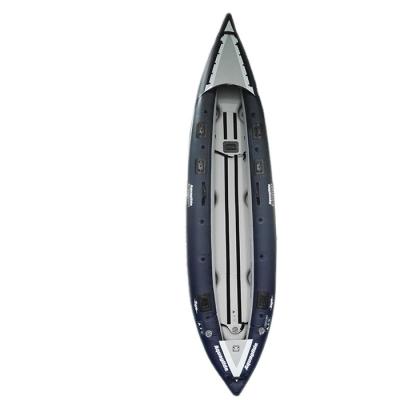 China Fishing Kayak Touring Kayak Wholesales Logo Printing OEM Customized Inflatable Canoe Two People High Quality Kayak For Water Sport for sale