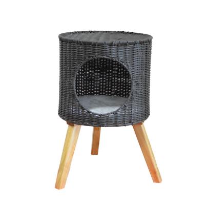 China Wholesale Breathable Goods Indoor Summer House For Cat Cage Eco-friendly Feature Around Pet Cage Pet Nest Tree Hole for sale