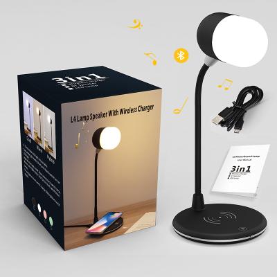 China Portable Smart Home Baby Night Light Speaker Lamp Portable Bedside Table Lamps For Bedroom Lighting for sale