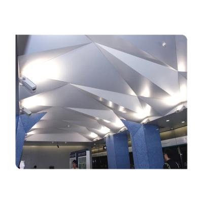 China Modern Wholesale Suitable Price Curved Metallic Cladding Custom Modeling Aluminum Veneer for sale