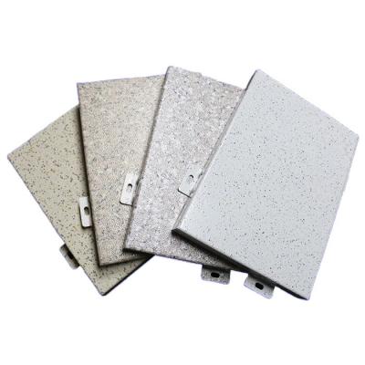 China Art Style Stone Look Exterior Wall Panel Modern Architectural Aluminum Laminate for sale