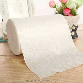 China VICTORY HOPE Baby Flushable Bamboo Disposable Biodegradable Diaper Liner Cloth Cotton Diaper Plain Weave Liner for sale