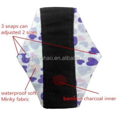 China HOPE VICTORY Sanitary Pads Reusable Colorful Popular Breathable For School Students Washable Pads Wholesale OEM. Popular washable bamboo ch for sale