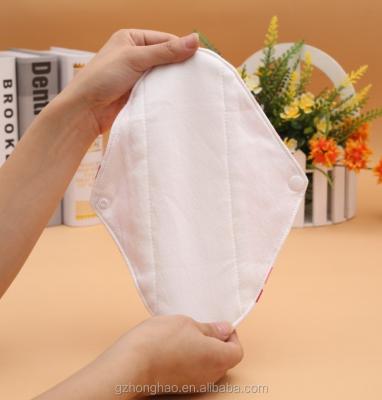 China Breathable VICTORY HOPE Bamboo Washable Women's Menstrual Pads Charcoal Cloth Sanitary Pads Ladies Cloth Washable Pads OEM Wholesale Brands. for sale