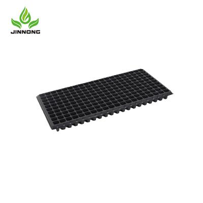 China 200 Cells 540*280mm Plastic Vegetable Plant Nursery Seedlings Plastic Gardening Trays for sale