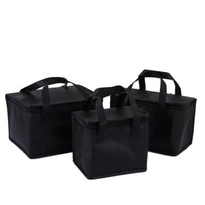 China Large Insulated Collapsible Nonwoven Cooler Bag For Picnic Frozen Food for sale