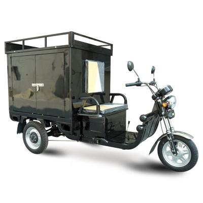 Китай Electric Food Express Ice cream Truck Cargo Tricycle 1000w 20AH Loading 800-1000kgs EEC with Cabin Solar Panel продается