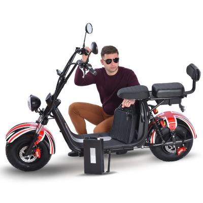 Chine Support double 20AH Electric motorcycle citycoco 2 wheel 1500w adult electric mobility kymco scooter 2000W electronic bike à vendre