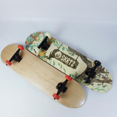 China 2022 Outdoor Activities 2022 Maple Skateboard Hot Deck Custom 100%7-Layer Printing Skateboard for sale