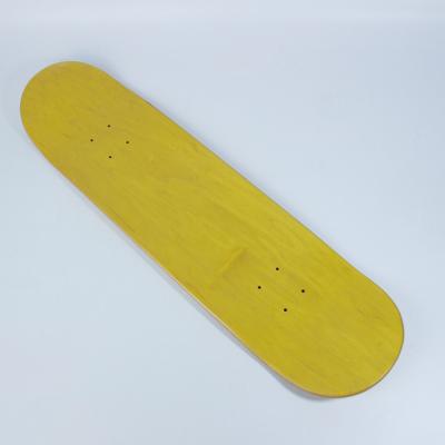 China Canadian Outdoor Activities OEM 7 Layers Maple White Skateboard Deck Capable Kids Skateboard Decks For Sale for sale