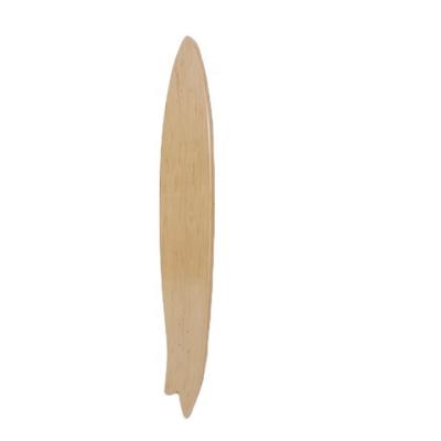 China Outdoor Activities China Land Maple Fish Surfing Wood Board 32 X 10in Large Size Surfboard for sale