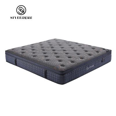 China Massage Foshan Furniture Brown Color Spring Memory Foam Bed Mattress Shape Home / Hotel for sale