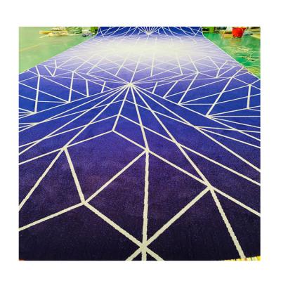 China Stain Resistant High Quality Custom Axminster 20% Wool 80% Nylon Guest Room Rug for sale