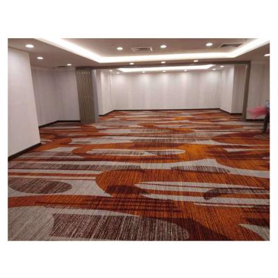 China Stain Resistant Wall To Wall Hotel 80% Wool 20% Nylon 5 Star Banquet Hall Hotel Wool Axminster Carpet for sale