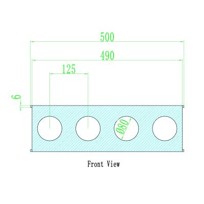 China Asian Metal Interlock Block Plate Mold For Lightweight Concrete And Lightweight Concrete Block Mold for sale