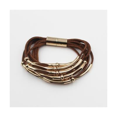 China New Product FASHIONABLE Handmade Brown Stretch String Bracelet Good Price For Women for sale