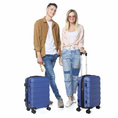 China Travel Long Distance Luggage Set Multifunctional Suitcase Carry On Trolley Luggage Set Wheeler Vintage Case Filter Set New Design Spinner 2 Packaging Machinery for sale