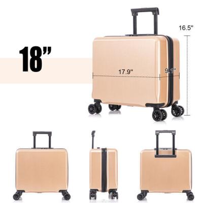 China Travel Bottom Luggage Set Small Bag Customized Transparent Mini Suitcase Zipper Slider With Lock Hole For Carry On Luggage Set for sale