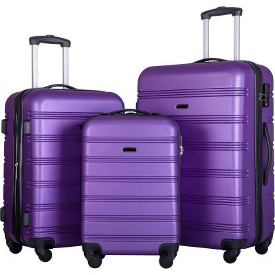 China Travel long distance luggage set hard case thai trolley luggage and shape style durable suitcase with tsa lock system by high quality in promotion price suitcase for sale