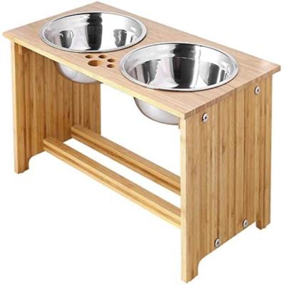 China Automatic Raised Pet Bowls For Cat And Dogs Raised Protects Cervical Spine Ceramic Pet Bowl Raised Pet Bowls for sale