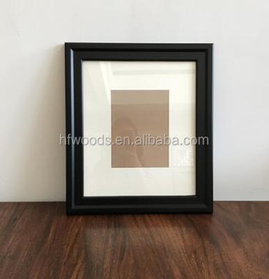 China Vintage Modern Black Wooden Picture Picture Frame A3 Wooden Picture Frame With Glass Custom Logo And Color for sale