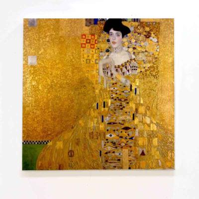 China Reproduction Classic Oil Painting On Canvas Portrait Of Adele Bloch-Bauer I Wall Art Painting for sale