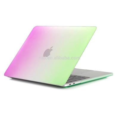 China Dirt-resistant For Apple Laptop Case Macbook Pro , Rainbow Hard Case For Apple Mac Pro 2016 Book for sale