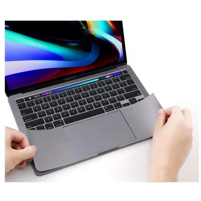 China Silver Protective PC Palm Rest Cover Skin With Trackpad Protector Compatible With 14 15 16 Inch MacBook Pro for sale