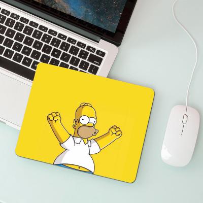 China Custom Durable Waterproof Square Logo Manufacturers Certification Anti Slip Non Slip Neoprene Mouse Pad for sale