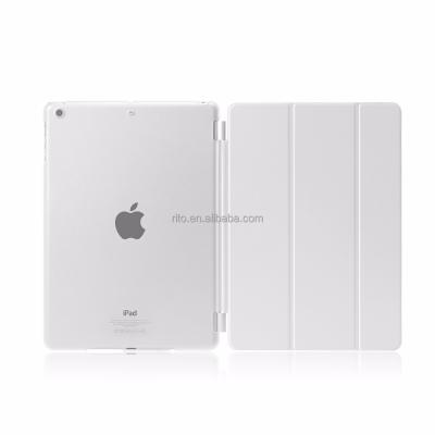 China Detachable and Smart Detachable Rubberized Hard Smart Cover and Back Case for iPad 2 3 Air 4 Mini Pro Case, White for sale