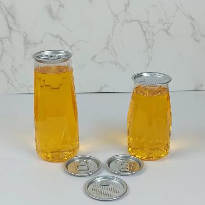 China 500ml STREICHELN klares Plastikflaschen-Diamond Shape For Storing Cereal-Mehl zu verkaufen