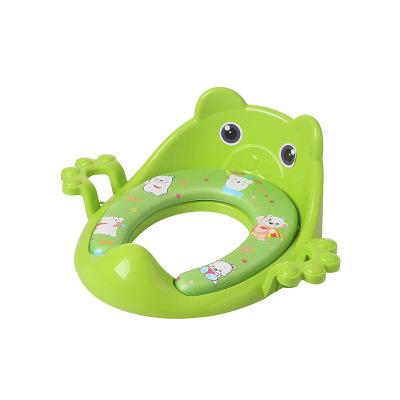 China Children's Toilet Seats Potty Training Seat for Kids Toddlers Baby Potty Toilet Training with Soft Pad and Grips Handle for sale