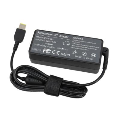 China 20V 3.25A 65W LAPTOP AC Laptop Power Adapter Charger For Lenovo X1 Carbon E431 E531 S431 T440s T440 X230s X240 X240s New Model for sale