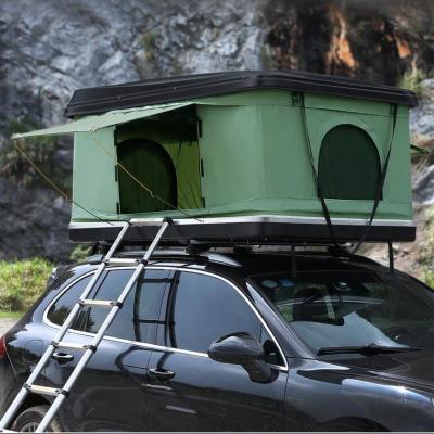 China Car Tent Self-Opening Self-Propelling Roof Top Pitch Up Hard Shell Top Car Tents Imported Foldable Outdoor Camping for sale