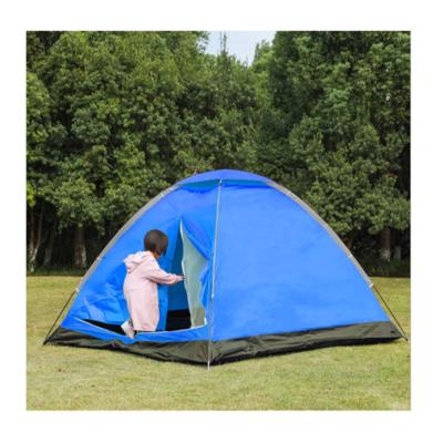 China 200x130x110cm Breathable Manually Carry Single Pole Door Raising Tent With Mesh Outdoor Camping Tents for sale