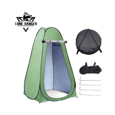 China Outdoor Portable Privacy Beach Mobile Shower Tent Easy-carry Camping Changing Room Bathing Tent Pop Up Mobile Toilet for sale