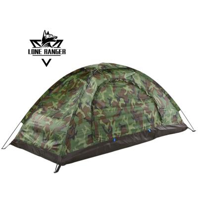 China Extremely easily and quickly set up and fold down high quality custom made camouflage dome army outdoor military camping tents for sale 4 person beach tent for sale