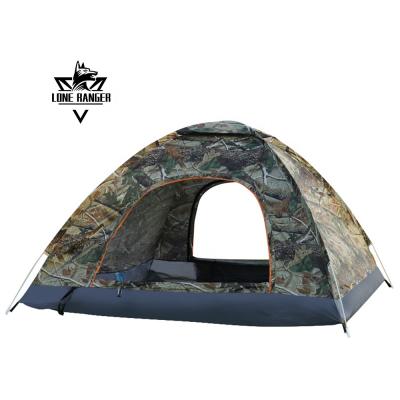 China Camouflage Set / Field Other Products Camping Rise Single Double Door Pop Up Tent 1-4 Person Outdoor Waterproof Travel Tents for sale