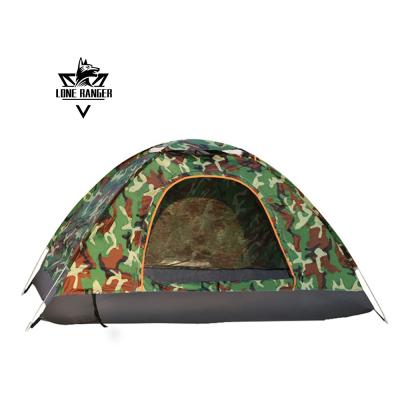 China Acampamento acampar outdoor waterproof foldable camping camouflage play pop family picnic beach tents tiendas de barracas/automatic tent field for sale