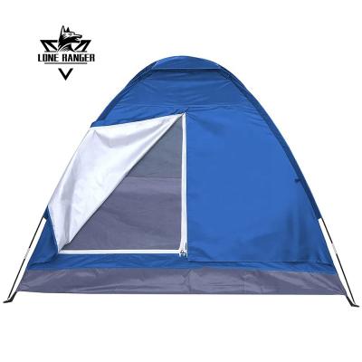 China Tube Type Tent Stake OEM Logo Build Frame Manual Mesh Folding Waterproof Outdoor Camping 4 Person Family Tent for sale