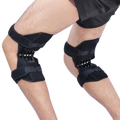 China Black Exquisitely Designed Knee Joint Booster Neoprene Humerus Knee Brace Support Strap Mountaineering Squatting Cold Leg Old Durable for sale