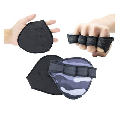 China Universal Pull Up Weight Lifting Grips Gym Hand Grips Palm Pad and Wrist Support for sale