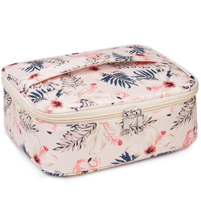 China Fashion Travel Makeup Bag Large Cosmetic Bag Make Up Case Organizer for Women and Girls for sale